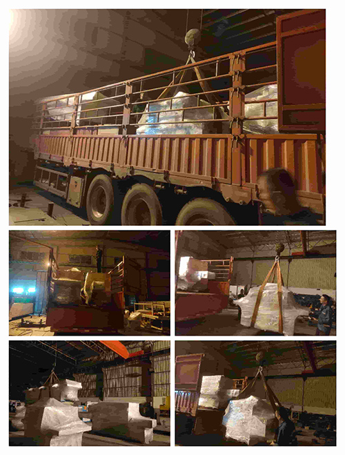 2021年11月10日發云南曲靖師宗-ZQ300圓木多片鋸、原木出料架、ZQ60小型多片鋸