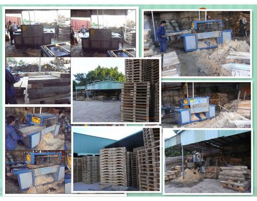 廣東省-深圳-方木150高多片鋸加工現場